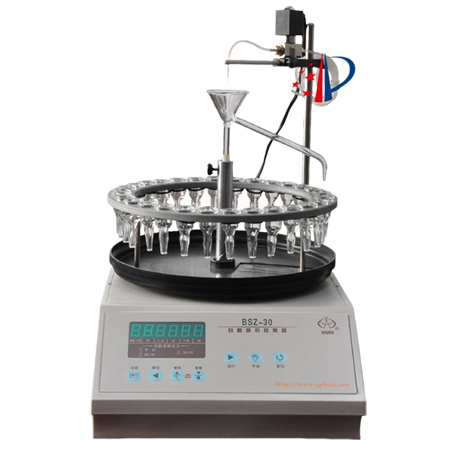 上海青浦滬西BSZ-30電子鐘控自動部分收集器（數(shù)碼管）